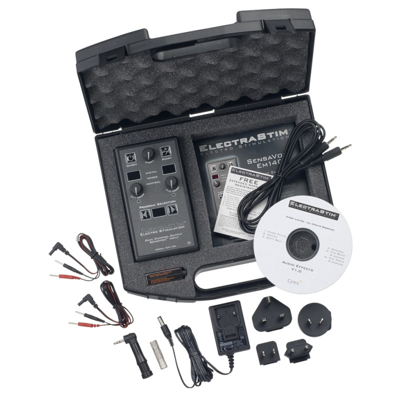 ElectraStim Centrale Électro-stimulation Sensavox Em140 ElectraStim